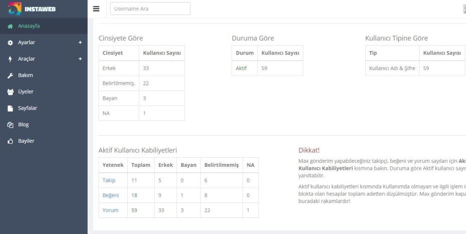 İnstagram Takipçi Scripti İnstaboom 8.1 Orjinal Son Sürüm Satışta