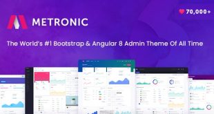 Metronic Admin Teması Ücretsiz İndirin | scriptpaylas.com